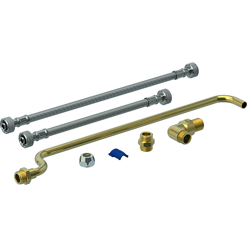 Geberit bottom water supply connection set for exposed cistern AP128 243.700.00.1