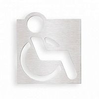 Пиктограмма Bemeta 111022025 Hotel "Таулет для инвалидов" 12 см, нержавеющая сталь