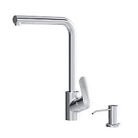 Смеситель AM.PM F8005D00 Like, для кухни с диспенсером, хром
