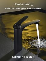 Смеситель для раковины ABELSBERG Perfecta INF60101MB