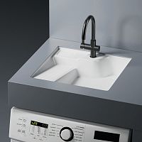 Раковина встраиваемая снизу Abber Rechteck AC2224L