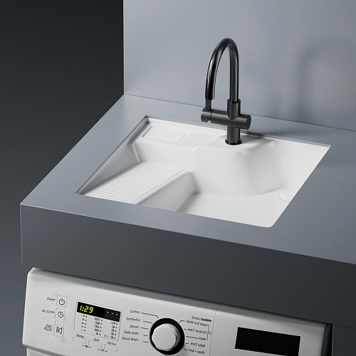 Раковина встраиваемая снизу Abber Rechteck AC2224L Раковина встраиваемая снизу Abber Rechteck AC2224L