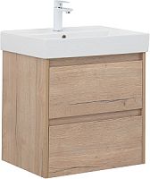 Тумба с раковиной Aquanet 00305232 Nova Lite, 61х46 см, светлое дерево