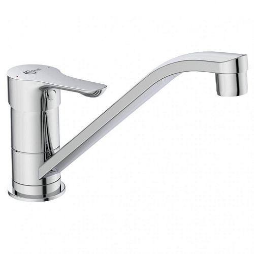 Смеситель Ideal Standard BC490AA Alpha для кухонной мойки, Chrome (хром) Смеситель Ideal Standard BC490AA Alpha для кухонной мойки, Chrome (хром)