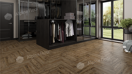 Ламинат AlpineFloor ЕЛКА ЭКСПЕРТ12 HERRINGBONE12 PRO LF106-10B NEW
