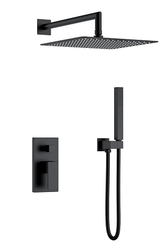 Смеситель встроенный Boheme Qubic 474-3-B Смеситель встроенный Boheme Qubic 474-3-B