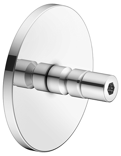 Клеевой комплект № 5 Keuco 04994000501 с розеткой, хром