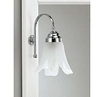 Светильник Eban FAP-----CR Lorena (монтаж на раму зеркала), цвет хром, абажур стекло матовое