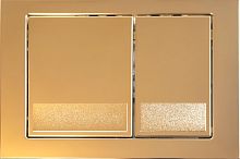 Смывная клавиша KKPol SPP/028/SG/K M06 для инсталляции, золото глянец Смывная клавиша KKPol SPP/028/SG/K M06 для инсталляции, золото глянец