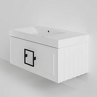 Тумба с раковиной La Fenice Cubo NFNC-01-CUB-B-90-3-90L