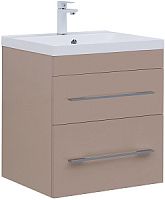 Тумба с раковиной Aquanet 00308387 Верона, 58х48 см, коричневая