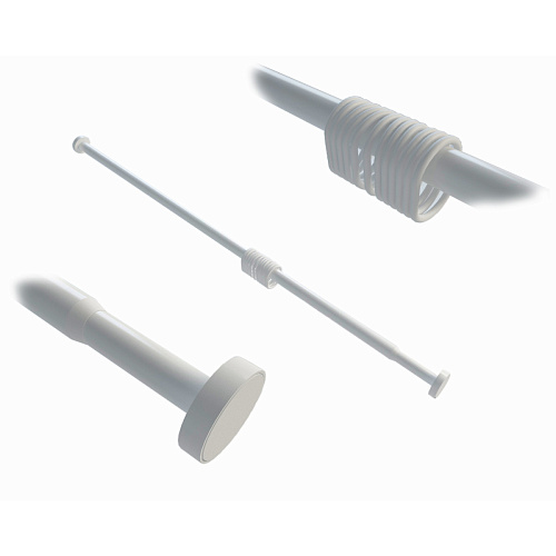 Карниз для ванной WasserKRAFT Kammel SC-831120 200 см, белый Карниз для ванной WasserKRAFT Kammel SC-831120 200 см, белый