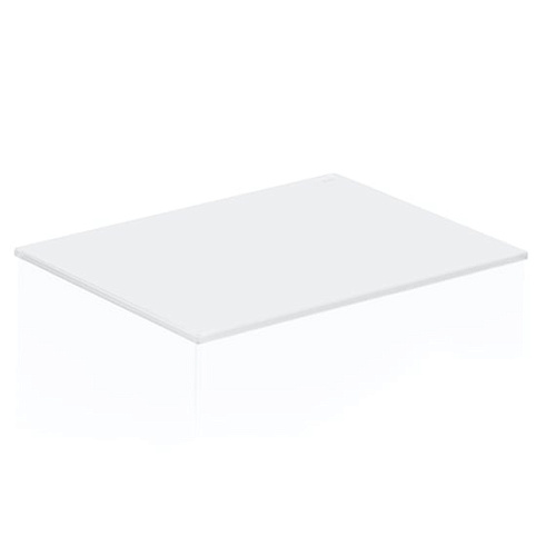 Крышка Keuco 31322279000 Edition 11 декоративная, белый/стекло белое матовое купить недорого в интернет-магазине Керамос