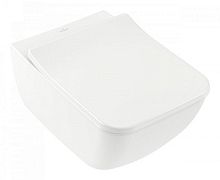 Чаша унитаза Villeroy & Boch 4611R0R1 Venticello подвесного 38х56 см, альпийский белый CeramicPlus