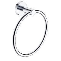 Полотенцедержатель кольцо AQUAME Trento AQM7207CR