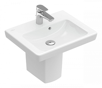 Раковина Villeroy & Boch 73155001 Subway 2.0, альпийский белый