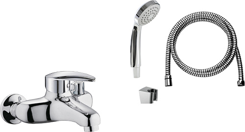 Смеситель Тритон Щ0000010195 ДВ5 для ванны/душа, хром Смеситель Тритон Щ0000010195 ДВ5 для ванны/душа, хром