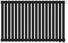 Радиатор Сунержа 31-0322-5019 Эстет-00 отопительный н/ж EU50 500х855 мм/ 19 секций, матовый черный