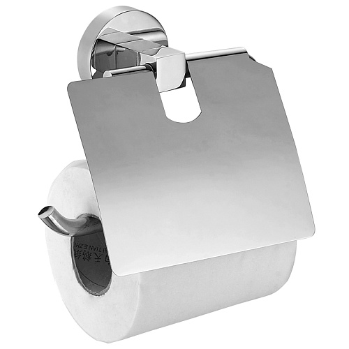 Бумагодержатель Azario AZ-73110 Nessy с крышкой, хром - купить в Санкт-Петербурге, цена на Бумагодержатель Azario AZ-73110 Nessy с крышкой, хром в интернет-магазине Керамос Бумагодержатель Azario AZ-73110 Nessy с крышкой, хром купить недорого в интернет-магазине Керамос