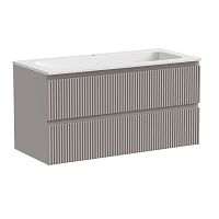 Тумба Sancos SNR100SM Snob R под раковину 99.5х44.5 см, подвесная, Doha Soft Тумба Sancos SNR100SM Snob R под раковину 99.5х44.5 см, подвесная, Doha Soft
