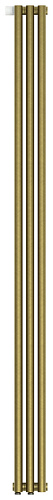 Радиатор Сунержа 05-0320-1803 Эстет-0 отопительный н/ж EU50 левый 1800х135 мм/ 3 секции, состаренная бронза