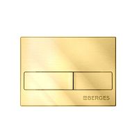 Кнопка Berges 040019 Novum L9 для инсталляции, золото глянец