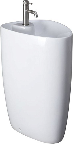 Раковина Allen Brau 4.21015.20 Infinity напольная 44х58 см, белая купить недорого в интернет-магазине Керамос
