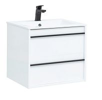 Тумба с раковиной Aquanet 00271943 Lino, 60х50 см, белая