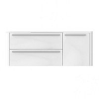 Тумба под раковину AM.PM Awe M15FHL1153WF левосторонняя, белая текстурированная, 115х48х50