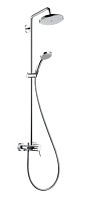Душевая стойка с моно.смес. верх. и ручн.душ Hansgrohe Showerpipes 27222000_