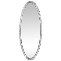 Зеркало Migliore 30645 овальное 133х52х4.5 см, серебро