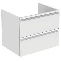 Тумба Ideal Standard T0050OV Tesi для раковины 60х44 см, подвесная, с ящиками, Gloss White (белый глянцевый/ручка - белый матовый) Тумба Ideal Standard T0050OV Tesi для раковины 60х44 см, подвесная, с ящиками, Gloss White (белый глянцевый/ручка - белый матовый)