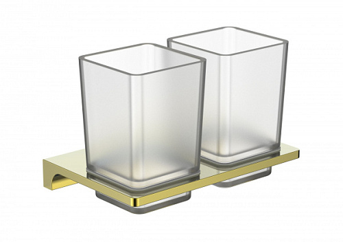 Стакан для зубных щеток двойной Wonzon & Woghand  WW-9128-LG купить недорого в интернет-магазине Керамос