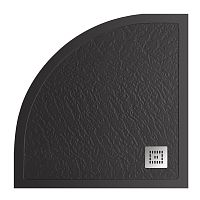 Душевой поддон BelBagno Uno TRAY-MR-UNO-R-90-550-35-NERO-CR Душевой поддон BelBagno Uno TRAY-MR-UNO-R-90-550-35-NERO-CR