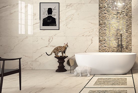 Коллекция The Room от Imola Ceramica с текстурой гепарда