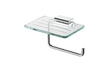 Держатель туалетной бумаги с полочкой Geesa Aim 918424-02