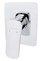 Смеситель Aquatek AQ1066CR Вега для душа (внешняя и скрытая часть), хром