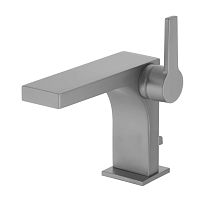 Смеситель Keuco 51104050000 Edition 11 для умывальника однорычажный, излив 11 см, никель шлифованный