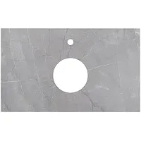 Столешница Kerama Marazzi CN80.SG560722R Canaletto под раковину, 80 см, Риальто/серый лаппатированный
