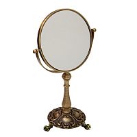 Зеркало Migliore 16999 Elisabetta оптическое настольное, бронза