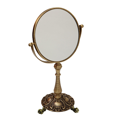 Зеркало Migliore 16999 Elisabetta оптическое настольное, бронза купить недорого в интернет-магазине Керамос