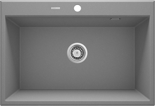 Мойка Deante ZQE_S103 Eridan кухонная гранитная 70x52 см, серый металлик Мойка Deante ZQE_S103 Eridan кухонная гранитная 70x52 см, серый металлик