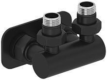 Модуль Сунержа 31-1536-1234, 2х1/2" угловой EU50, матовый черный