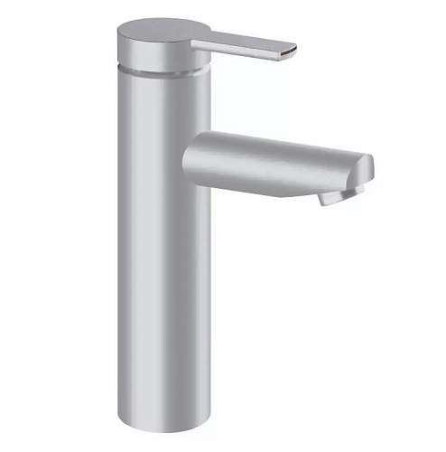 Смеситель Keuco 53902070102 Plan blue для умывальника однорычажный, излив 13 см, нержавеющая сталь купить недорого в интернет-магазине Керамос