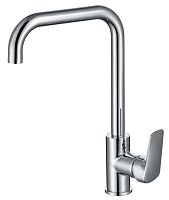 Aquatek AQ1081CR Вега Смеситель для кухни (квадратный излив), хром