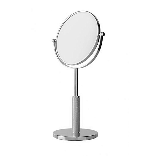 Oasis 0AGD029CR DEFILE Зеркало косметическое 220х150х430 мм., настольное, увеличительное, цвет хром купить недорого в интернет-магазине Керамос