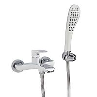 Смеситель для ванны, белый/хром, Calipso, IDDIS, CALSB00i02