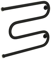 Полотенцесушитель водяной Сунержа 31-4007-5065 М-образный+ 500х650 мм, Н. Г. 1", матовый черный