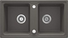 Мойка Deante ZQZ_T203 Zorba кухонная гранитная 78х43.5 см, антрацит металлик Мойка Deante ZQZ_T203 Zorba кухонная гранитная 78х43.5 см, антрацит металлик