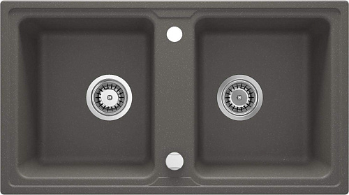 Мойка Deante ZQZ_T203 Zorba кухонная гранитная 78х43.5 см, антрацит металлик Мойка Deante ZQZ_T203 Zorba кухонная гранитная 78х43.5 см, антрацит металлик